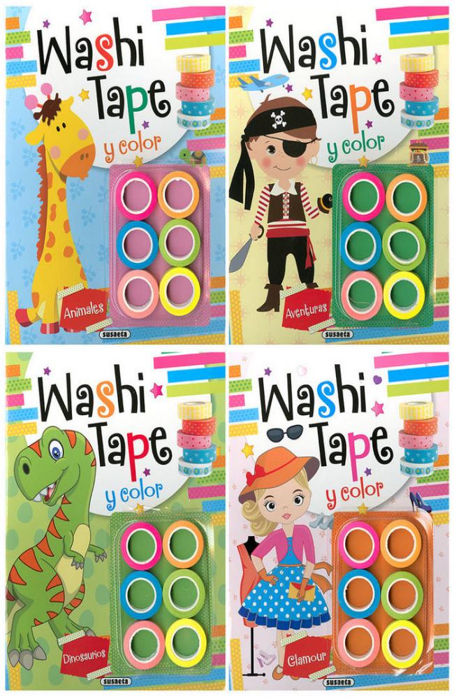 Washi tape (4 títulos)