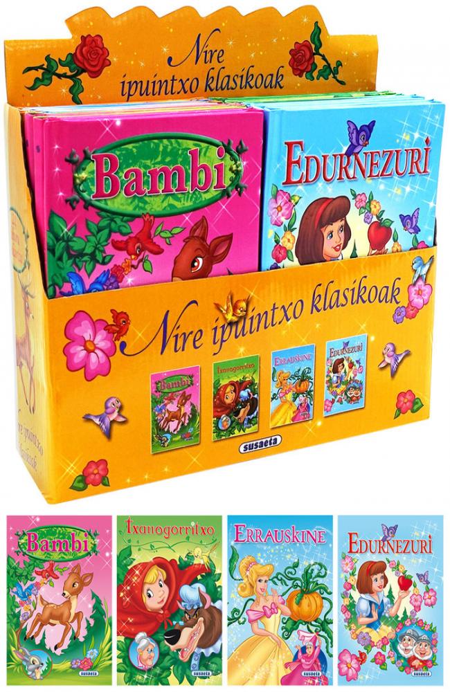 Nire ipuintxo klasikoak (4 títulos)