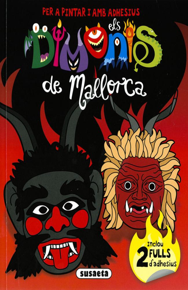 Dimonis de Mallorca per a pintar i amb adhesius 2