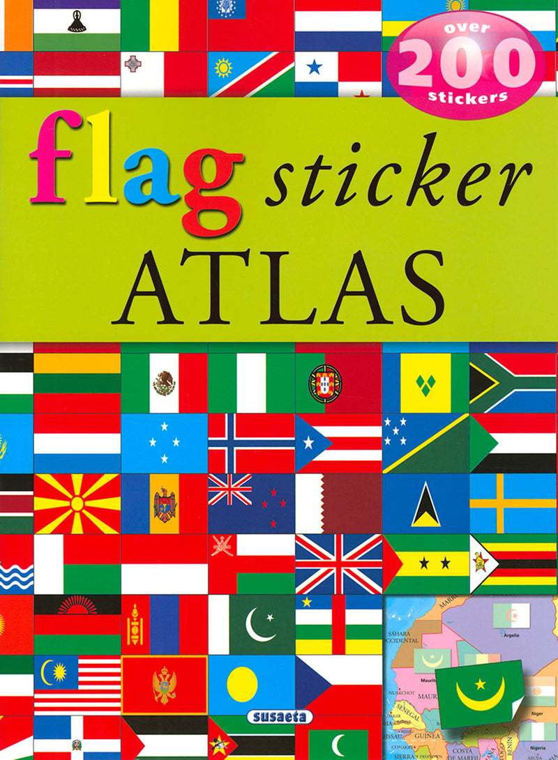 Flag sticker atlas