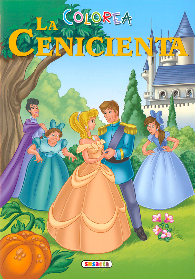 Colorea La Cenicienta