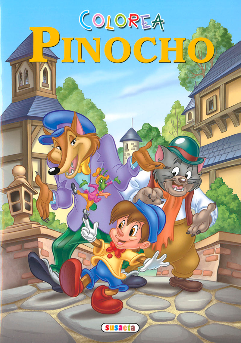 Colorea Pinocho