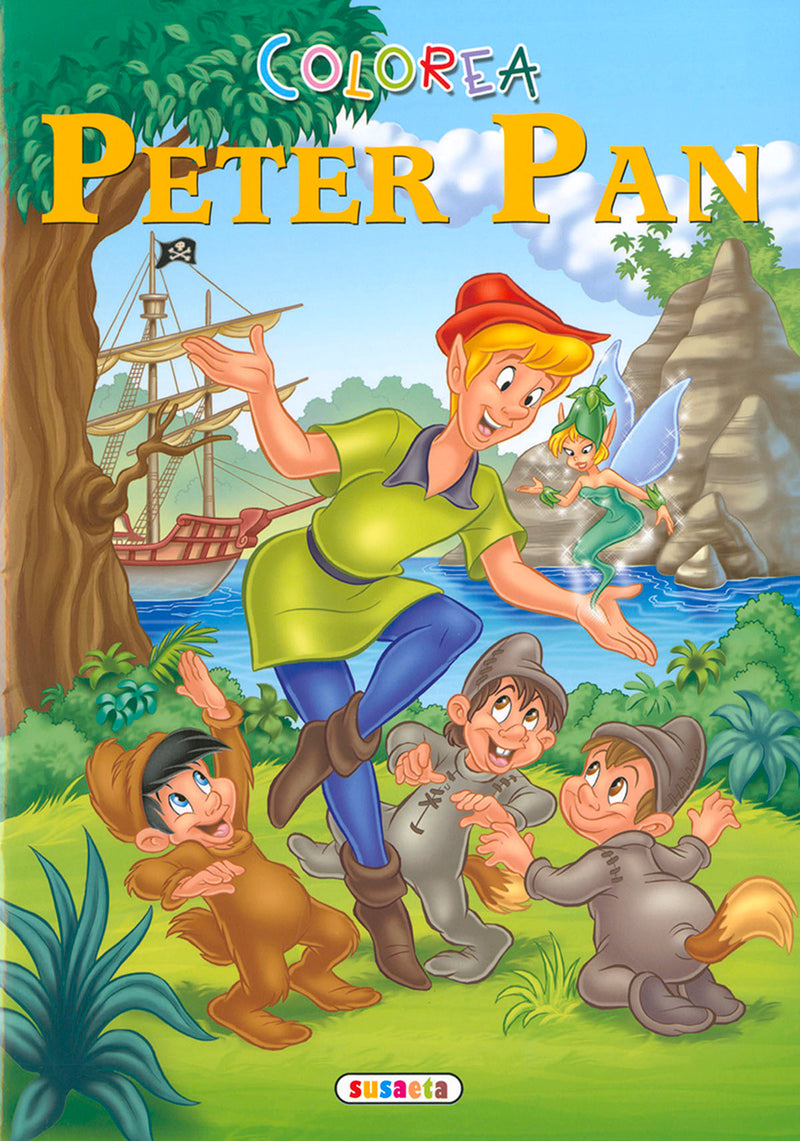 Colorea Peter Pan
