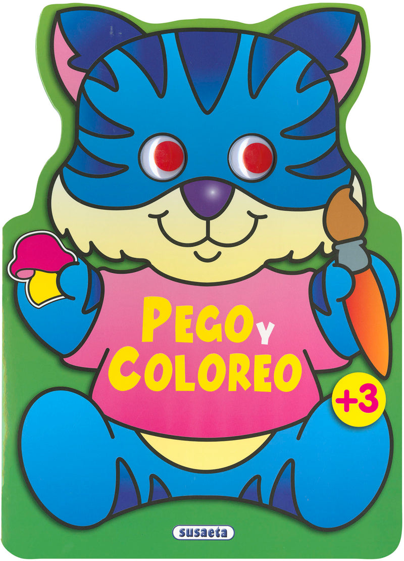 Pego y coloreo animales 3