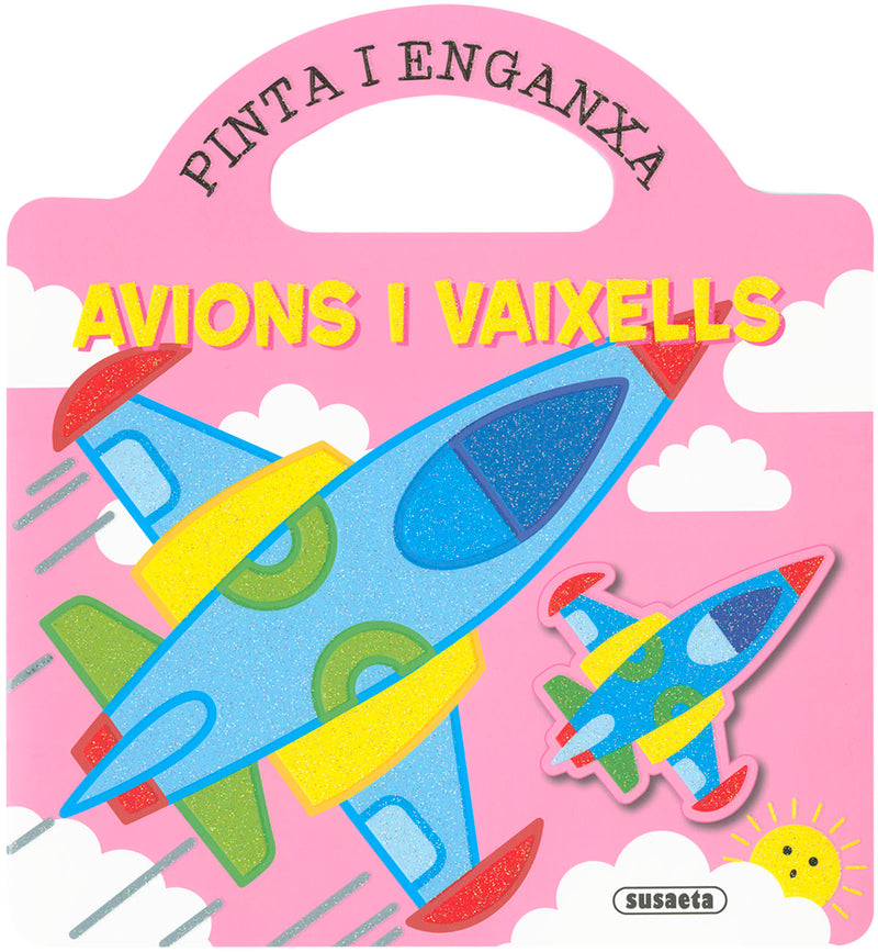 Avions i vaixells (pinta i enganxa)