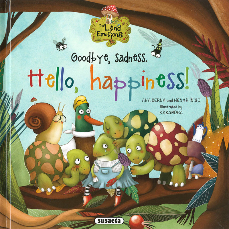 Goodbye, sadness. Hello, happiness!