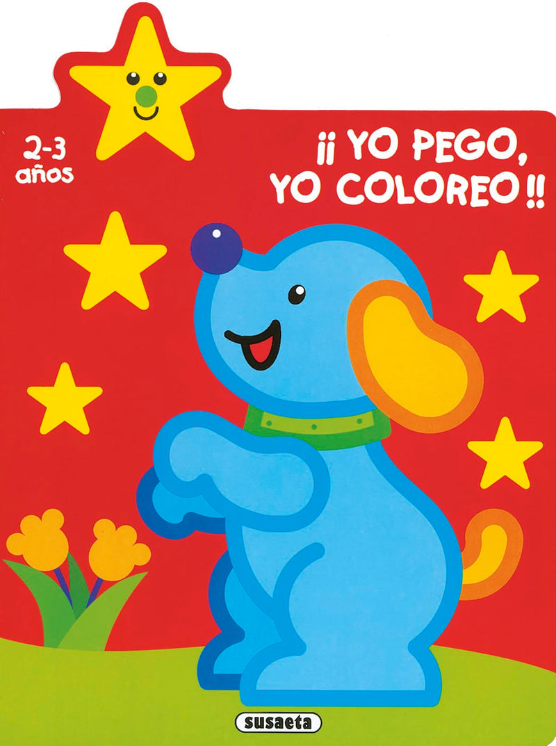 ¡Yo pego, yo coloreo! 2-3 años