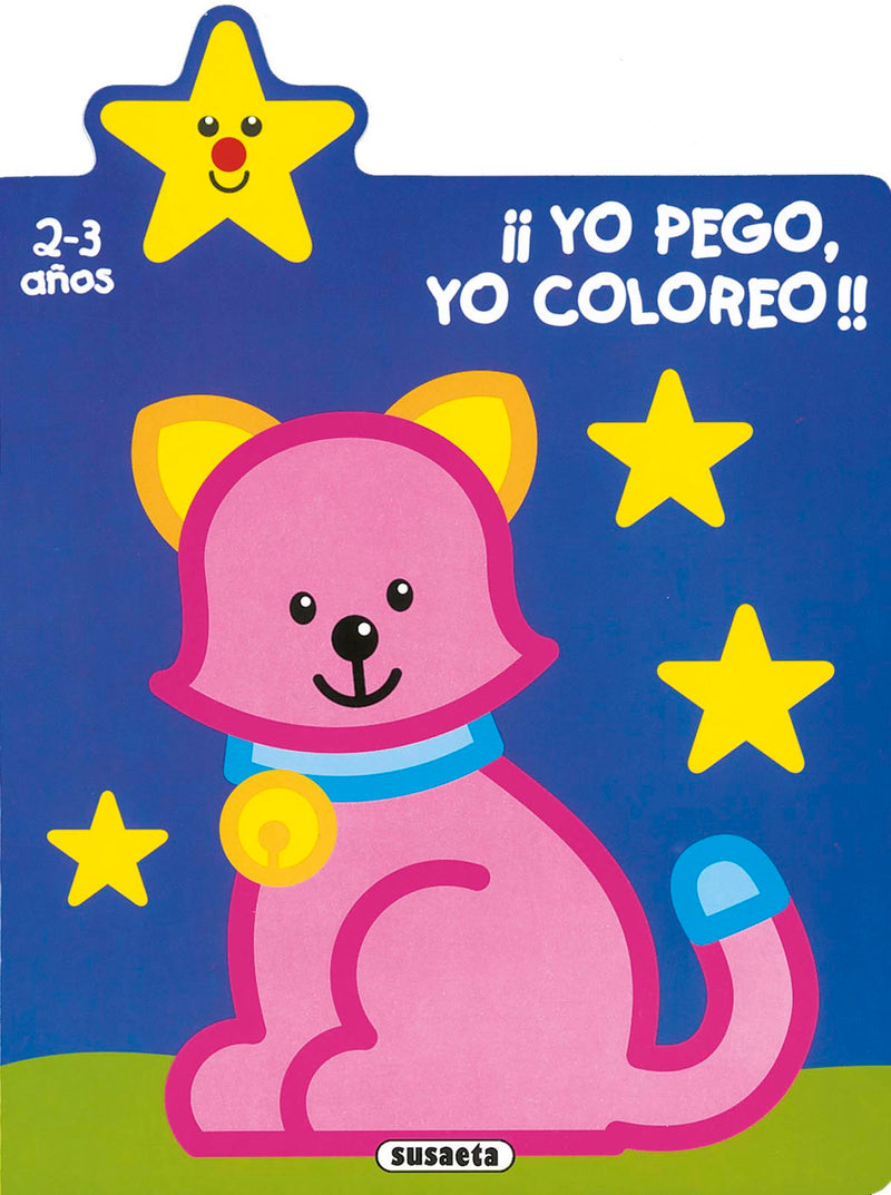 ¡Yo pego, yo coloreo! 2-3 años