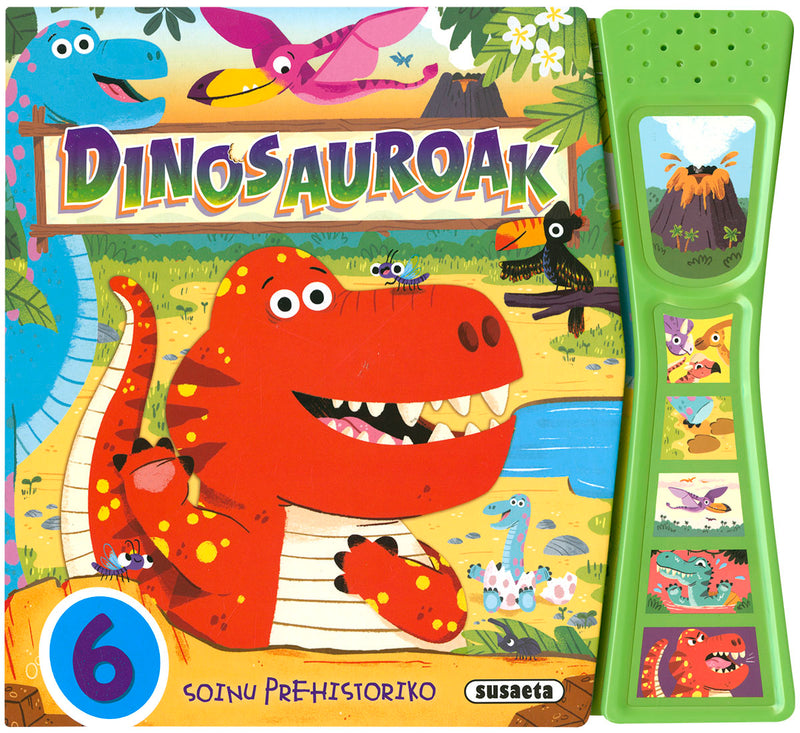 (eus).dinosauroak:6 soinu prehistoriko.(ref:9501-6)