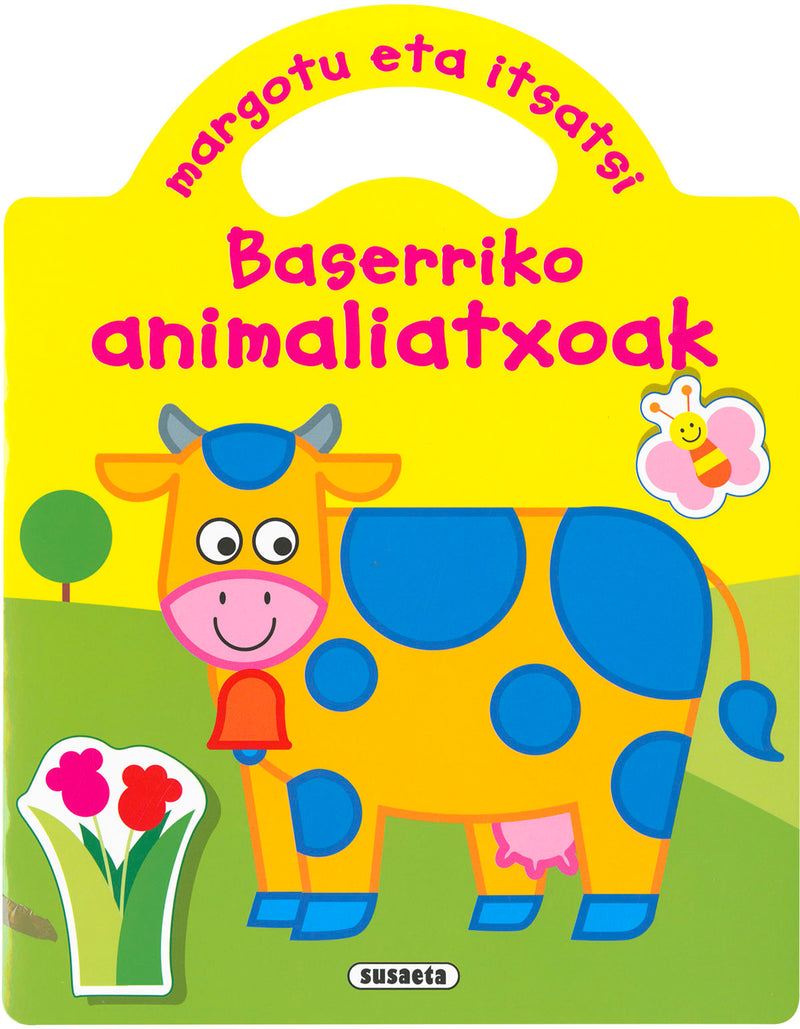 Margotu eta itsatsi baserriko animaliatxoak