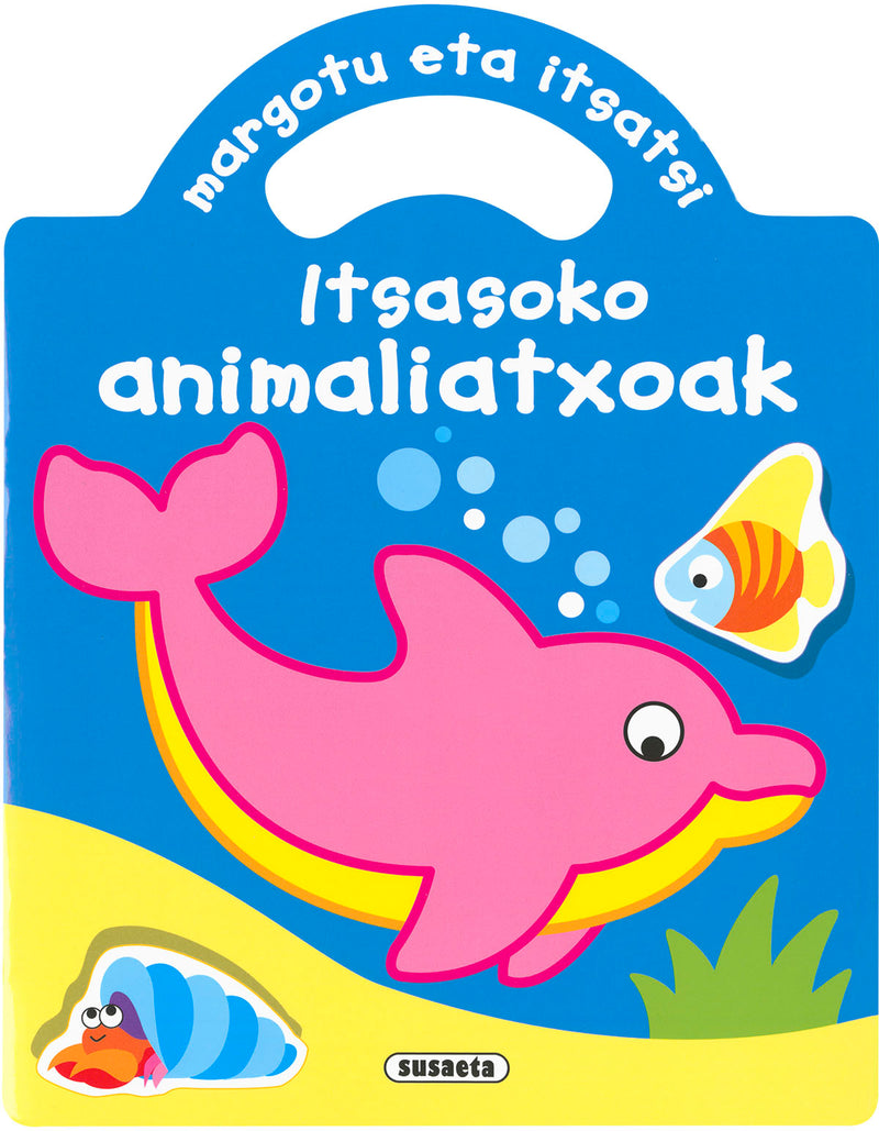Margotu eta itsatsi itsasoko animaliatxoak