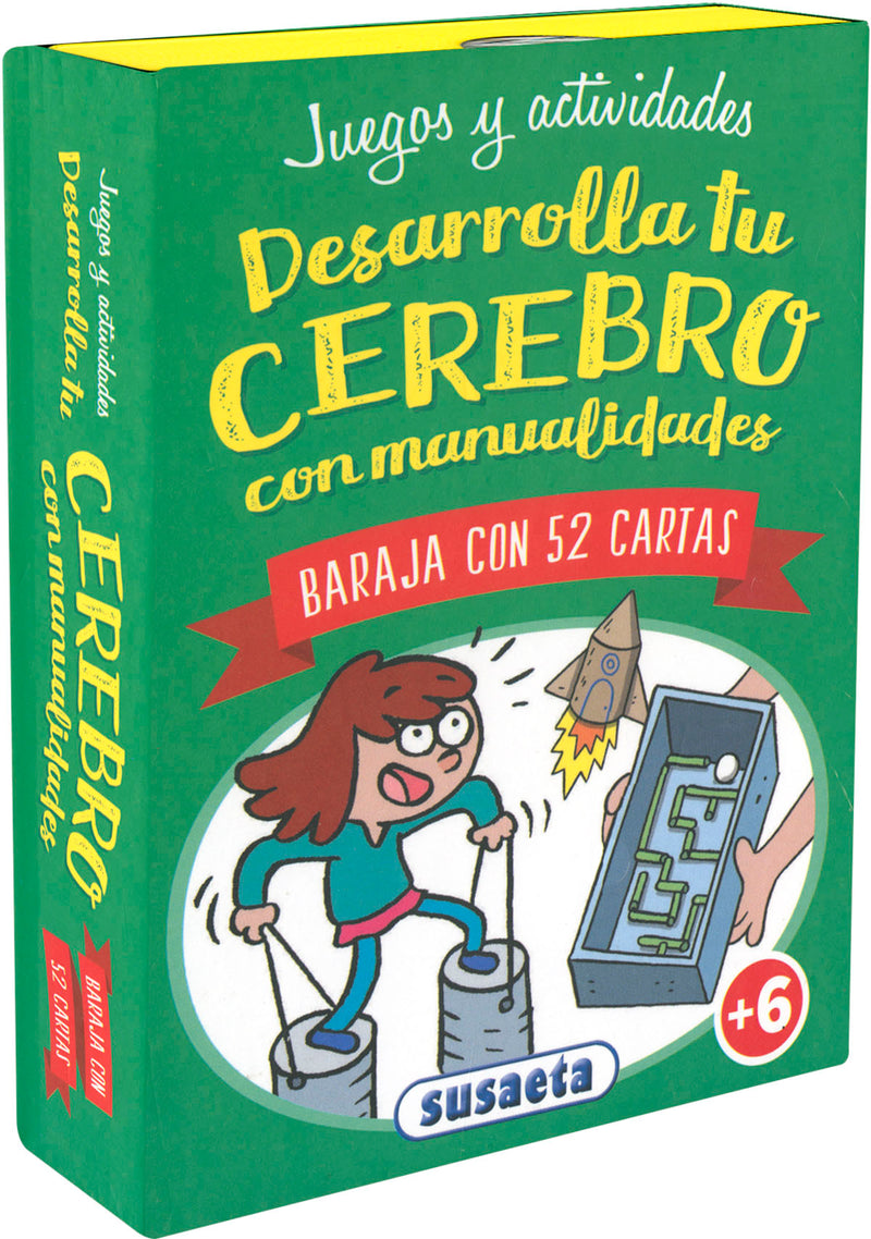 DESARROLLA TU CEREBRO CON     MANUALIDADES
