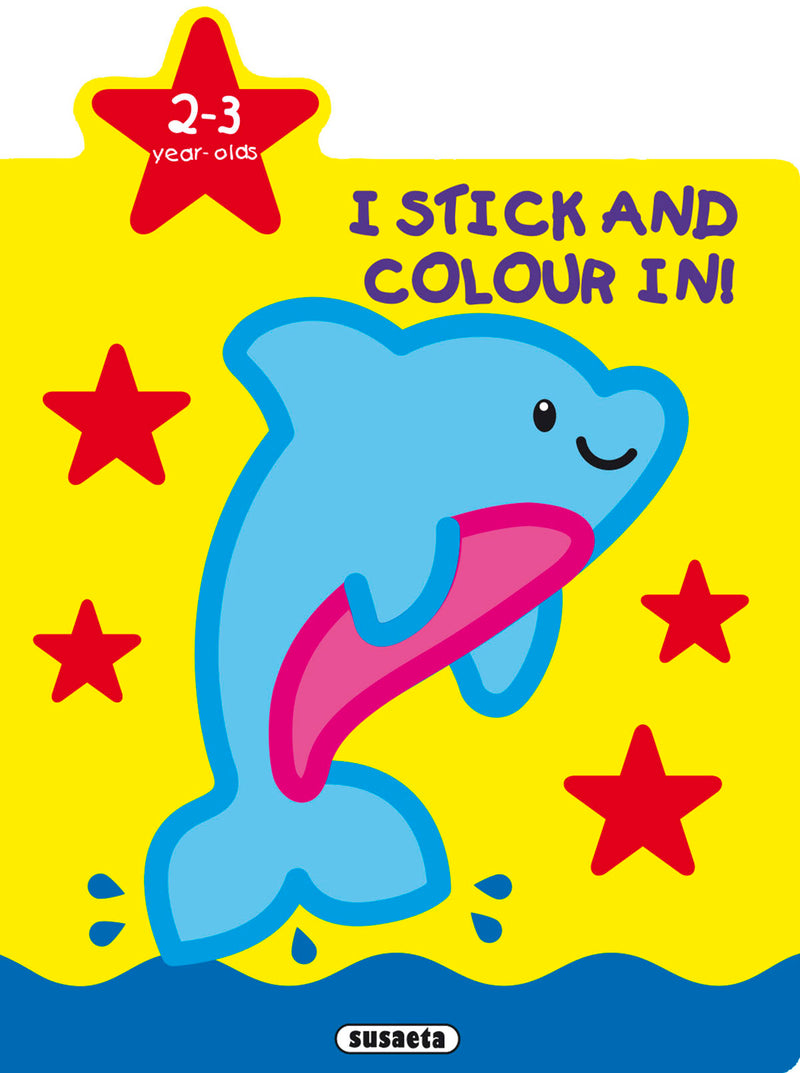 Colour and stick 2-3 years old