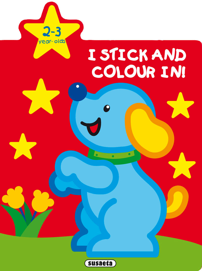 Colour and stick 2-3 years old
