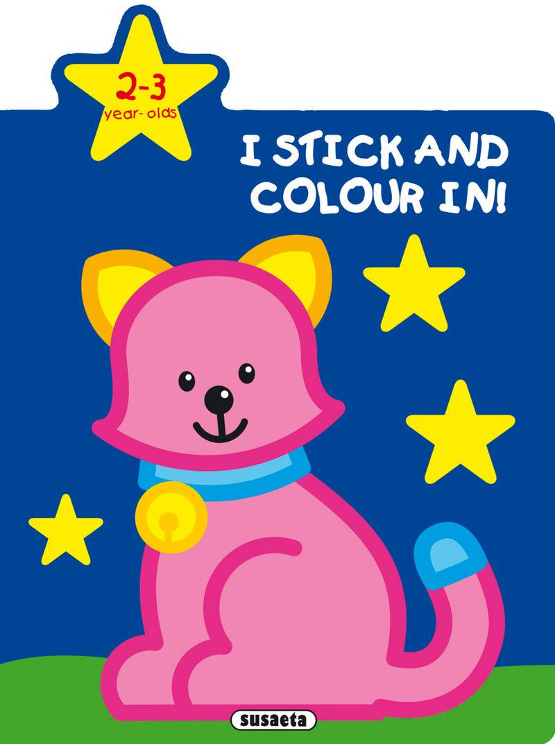 Colour and stick 2-3 years old
