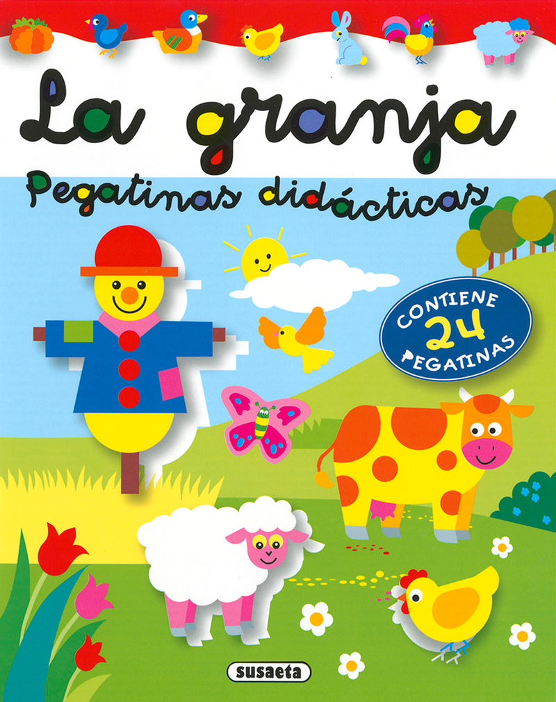 La granja pegatinas didácticas