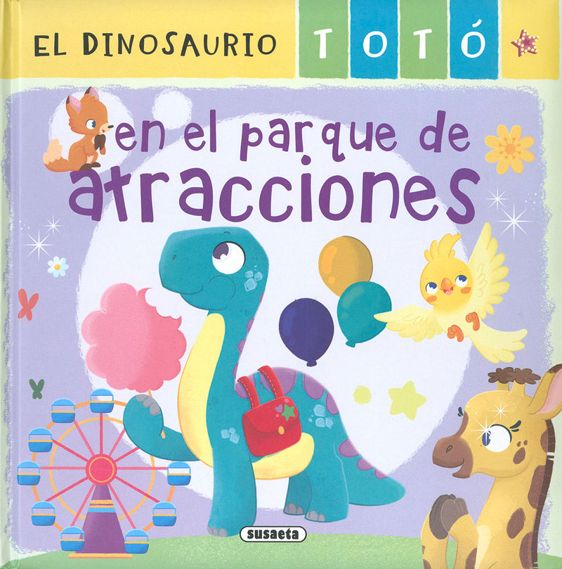 El dinosaurio Totó en el parque de atracciones