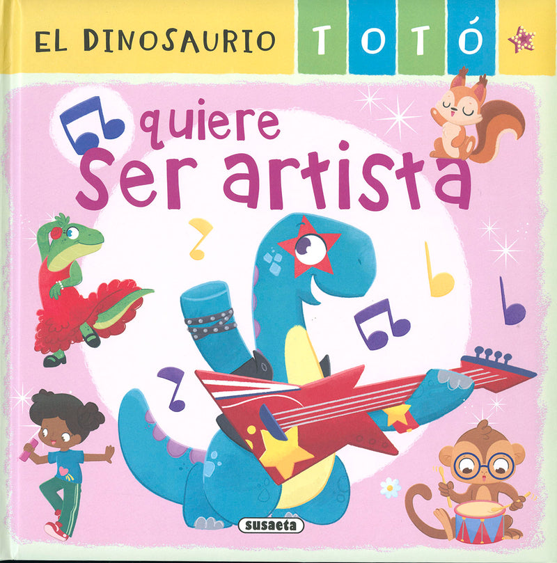 El dinosaurio Totó quiere ser artista