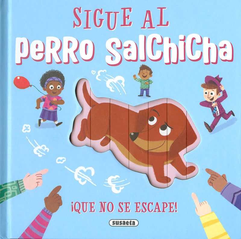 Sigue al perro salchicha