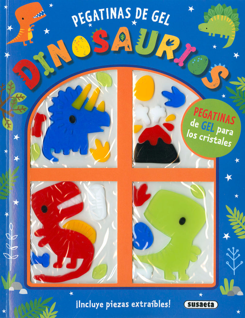 Dinosaurios - Pegatinas de gel