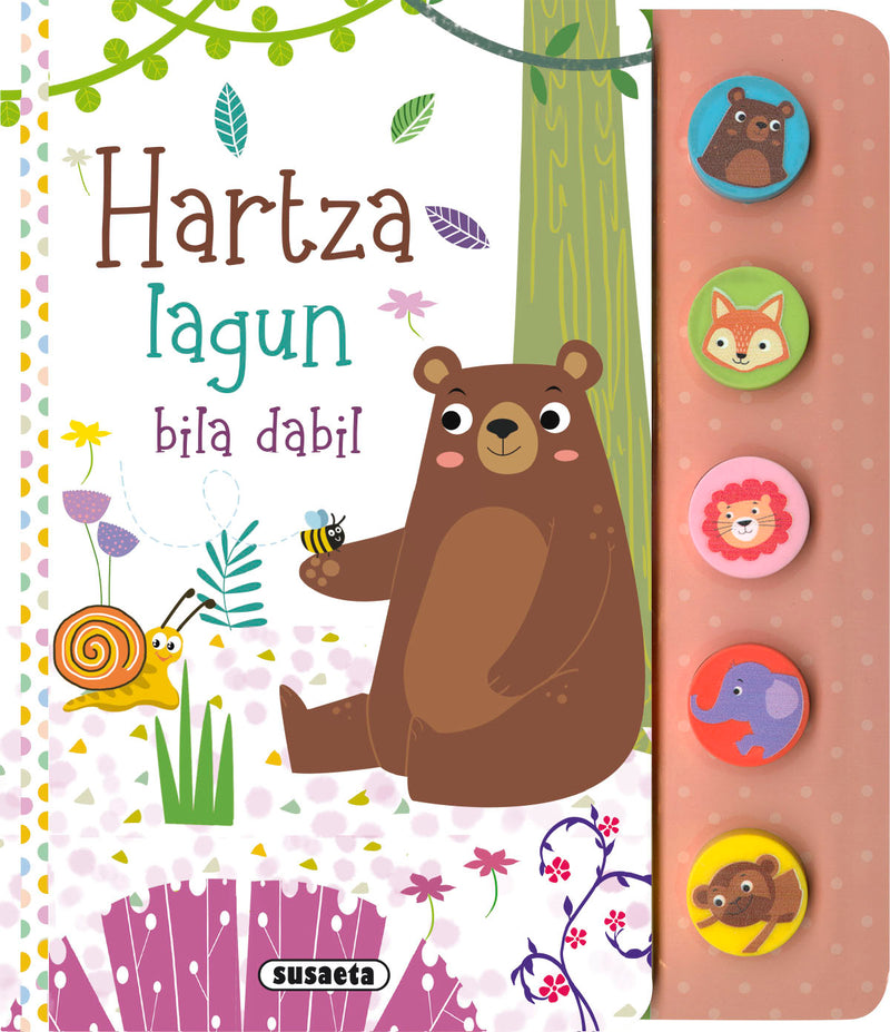 Hartza lagun bila dabil