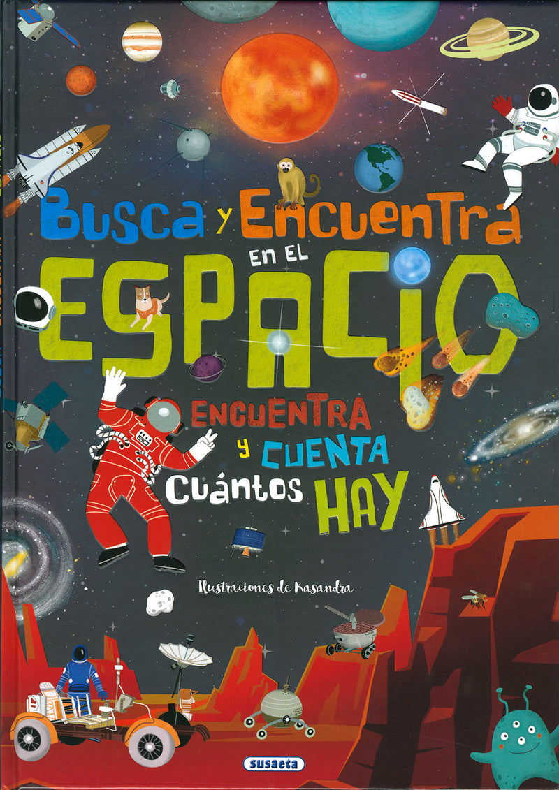 Busca y encuentra en el espacio