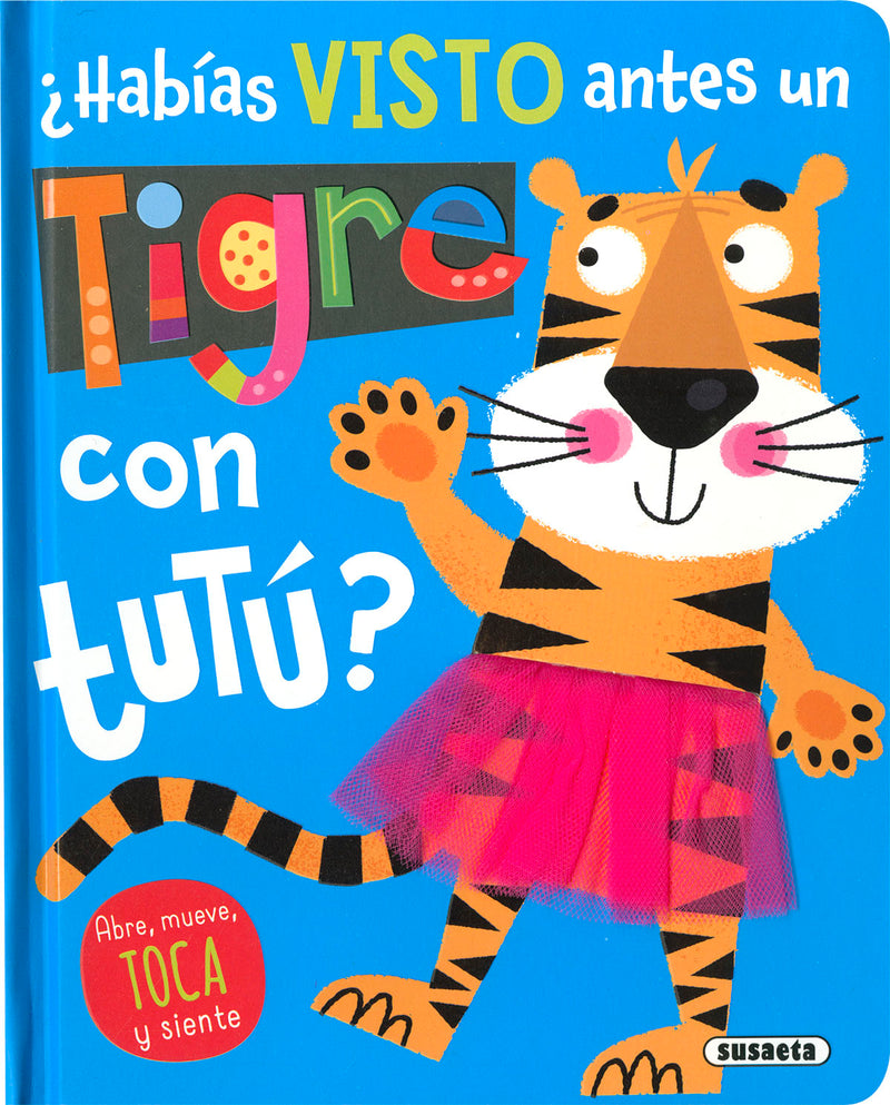 ¿Habías visto antes un tigre con tutú?
