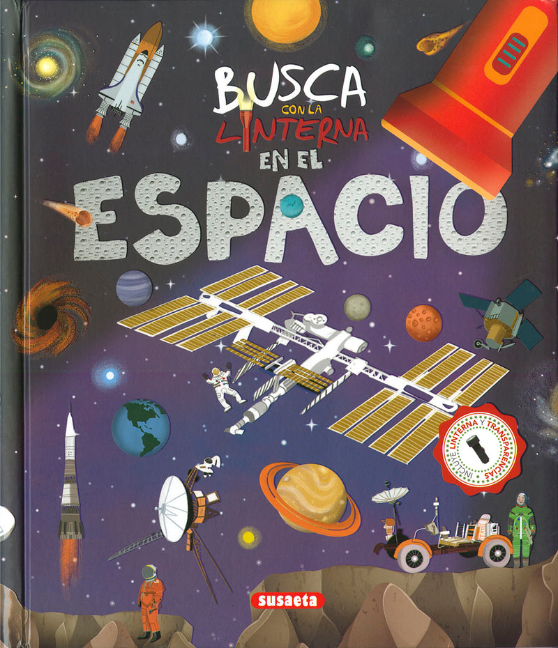 Busca con la linterna en el espacio