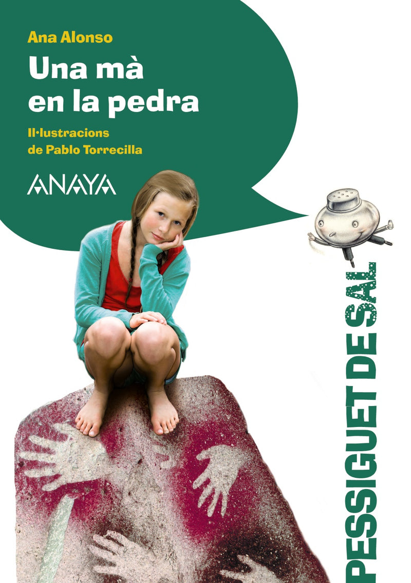 Una mà en la pedra
