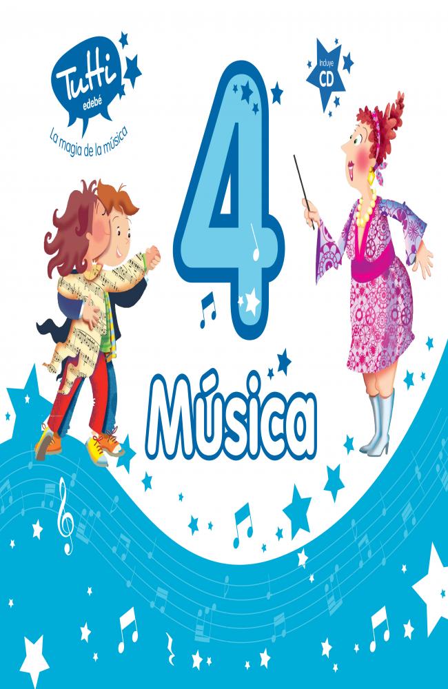 MÚSICA 4  (INCLUYE CD)