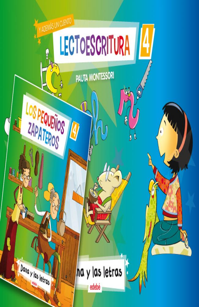 LECTOESCRITURA CUADERNO 4 + 1 CUENTO