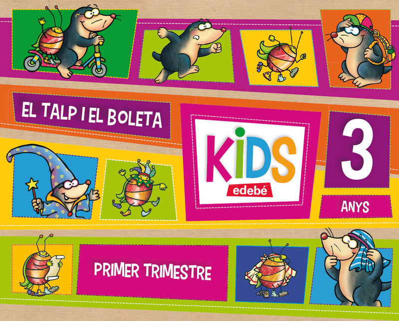 KIDS EDEBE 3 ANYS PRIMER TRIMESTRE