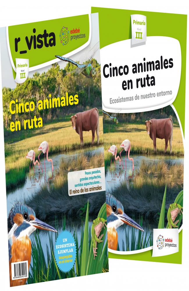 CINCO ANIMALES EN RUTA. (Ecosistemas de nuestro entorno)