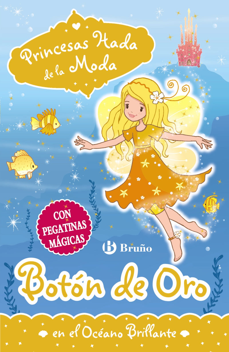 Botón de Oro en el Océano Brillante