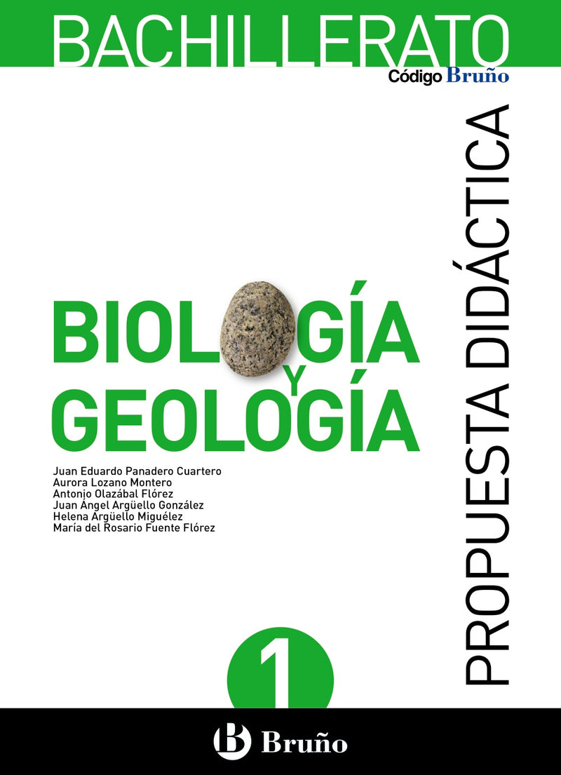 Código Bruño Biología y Geología Bachillerato Propuesta didáctica