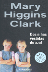 Dos niñas vestidas de azul