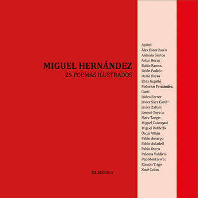 25 poemas ilustrados de Miguel Hernández