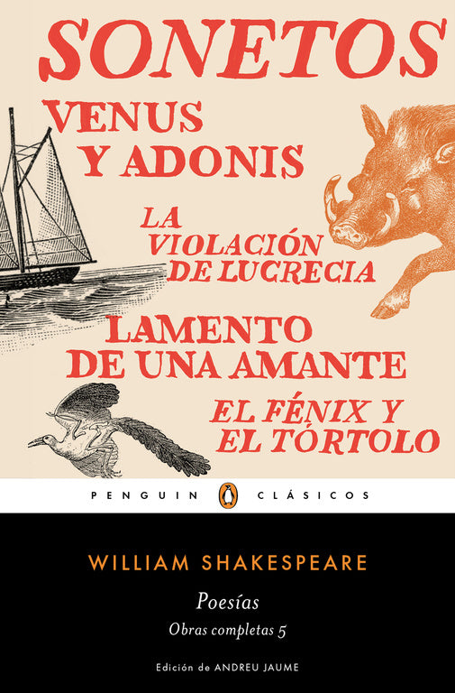 Poesías (Obra completa Shakespeare 5)
