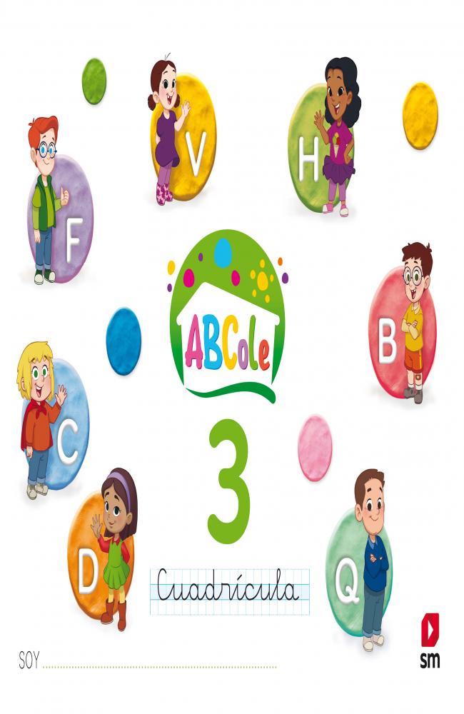 Cuaderno de lectoescritura 3, Cuadrícula. ABCole 18