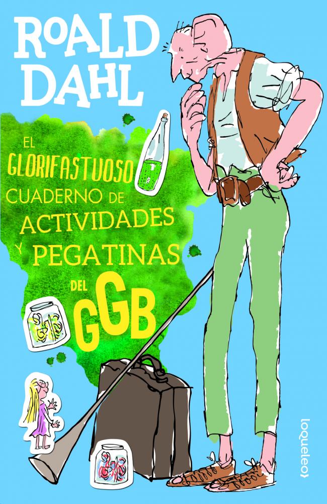 El glorifastuoso cuaderno de actividades y pegatinas del GGB