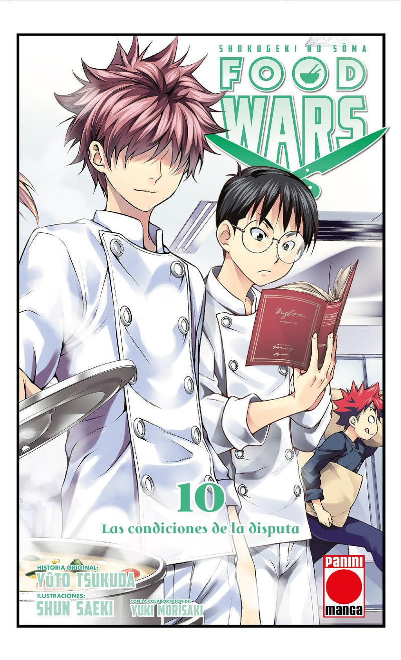 Food Wars 10. Las condiciones de la disputa