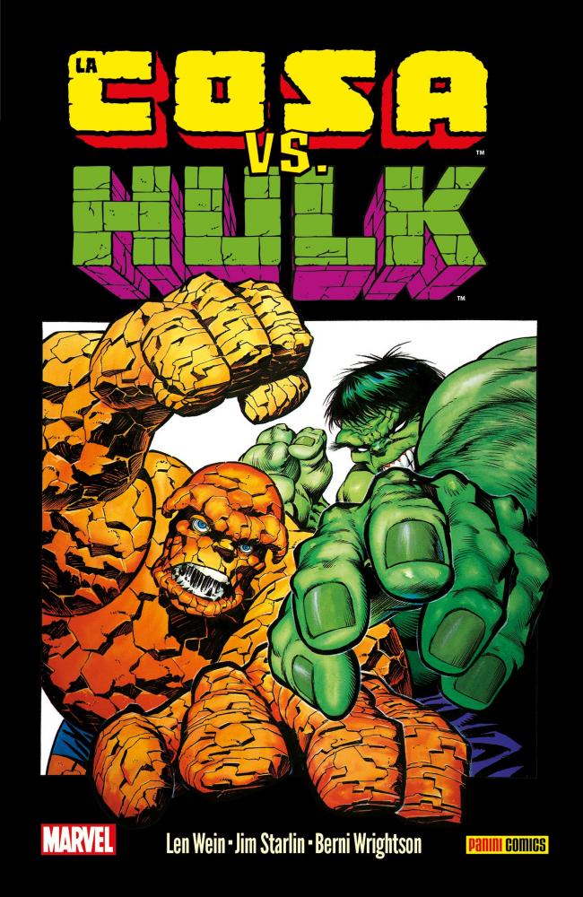 Hulk vs la cosa. grandes tortas