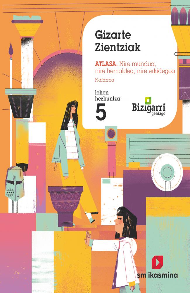 Ciencias sociales. 5 Primaria. Mas  Savia. Navarra