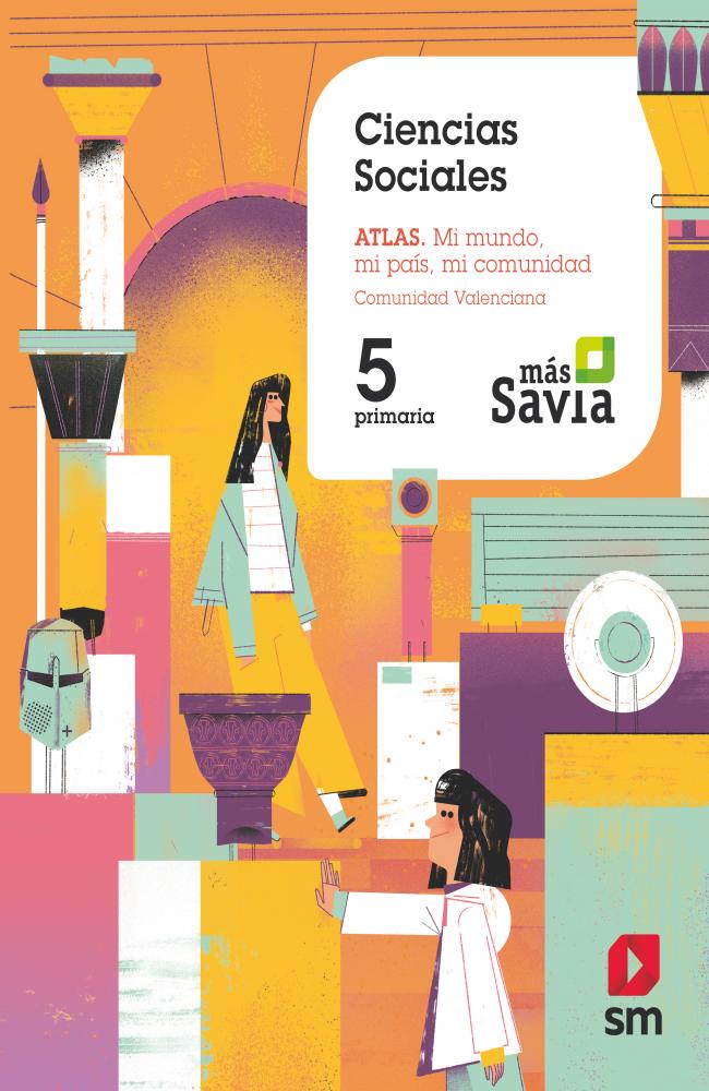 Ciencias sociales. 5 Primaria. Mas Savia.Valencia