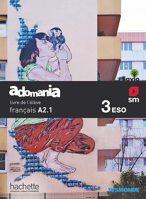Méthode de français. 3 ESO. Adomania. Savia