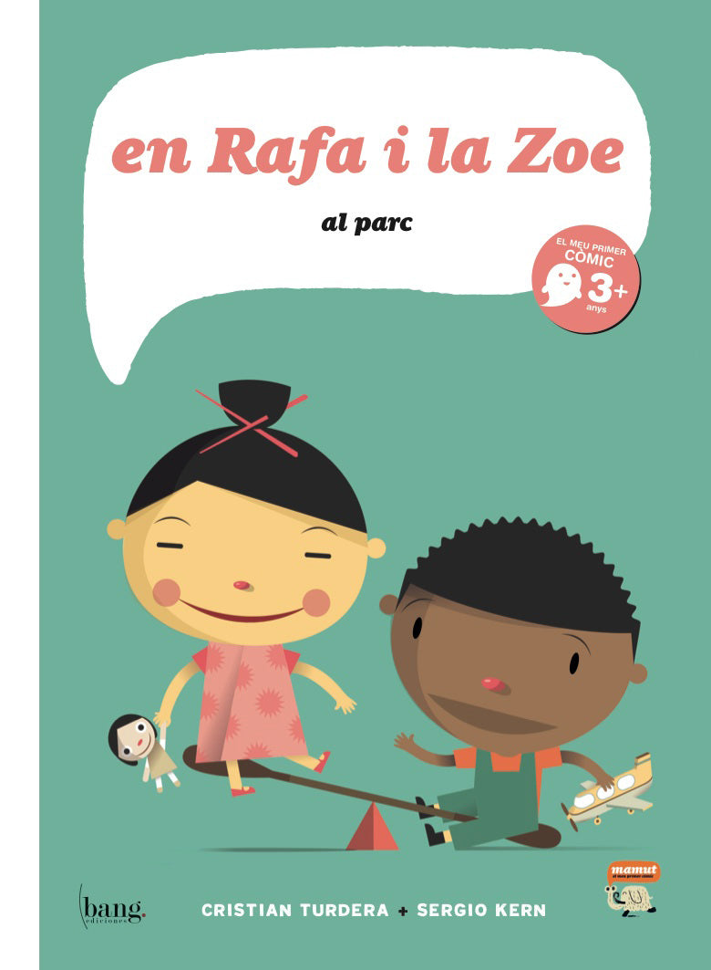 En rafa i la zoe al parc