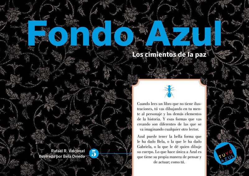 Fondo Azul (serie Azul 5 de 8) Los cimientos de la paz
