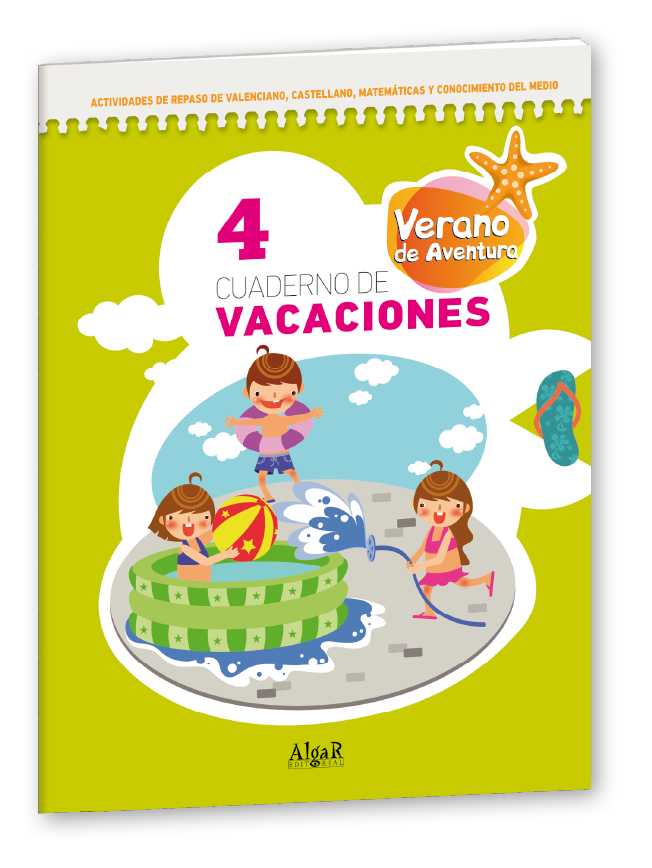 Cuaderno vacaciones 4 -Verano Aventura 4