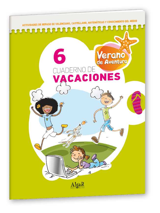 Cuaderno vacaciones 6 -Verano Aventura 6