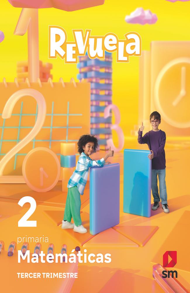 Matemáticas. Trimestres temáticos. 2 Primaria. Revuela
